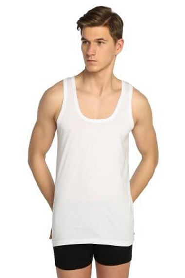 Men's White Tank Top | Seher Ser0001 | 100% Cotton | Safe Material | Available Sizes: 2, 3, 4, 5, 6 | Comes with Original Tags