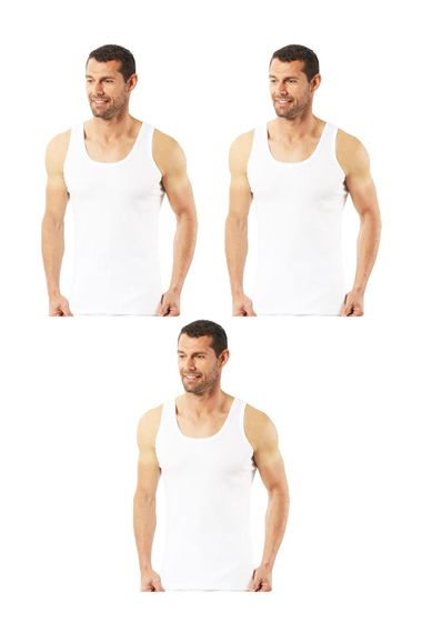 Underwear 3-Pack Men's Classic Cotton Tank Tops | S-3XL Size Options