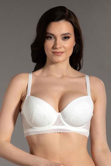 Бюстгальтер без поддержки C-чашка, комплект New Bra 4019, %90 полиамид, %10 полиэстер, женский, размер 80-95, оригинальная упаковка - фото 4