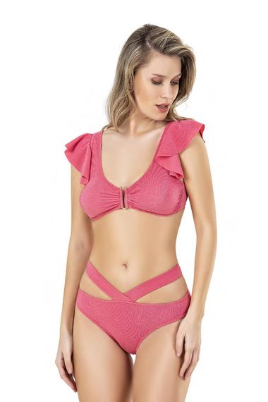 بكيني للنساء | ملابس شاطئية | أسمايسان 22218 مصنوع من 80% بولي أميد و20% إيلستين، إنتاج محلي بدون مواد ضارة