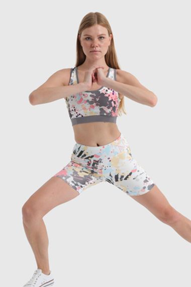 Шорти-легінси з мікрофібри для жінок | Гірчичний 17054, бренд: Нижня білизна, розміри: S, M, L, XL - фото 3