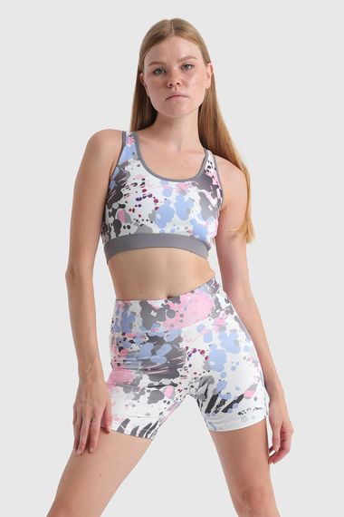 شورت ليكرا نسائي ميكروفايبر باللون الزيتي - موديل 17054، متوفر بأحجام: S، M، L، XL من ماركة الملابس الداخلية - صورة 2