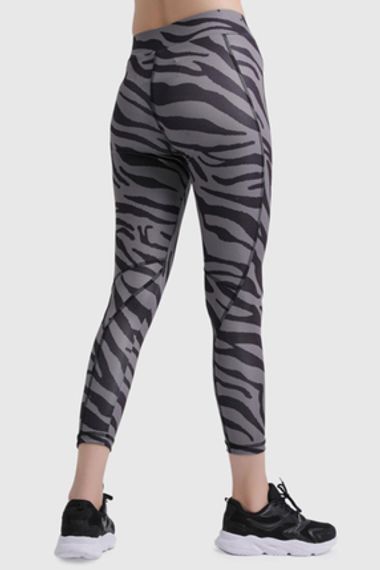 Ультратонкие тренировочные леггинсы для женщин | Антрацитовый 22001, размеры S, M, L, XL - фото 4