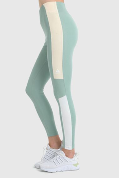 Гнучкі спортивні легінси для жінок | М'ятний колір, розміри S, M, L - фото 4