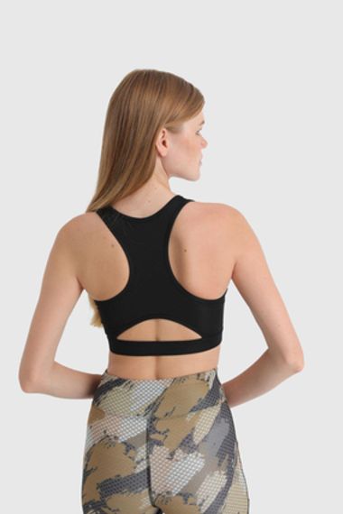 حمالة صدر رياضية نسائية | لون خردلي 21015 | ماركة ملابس داخلية | مقاسات متوفرة: S, M, L, XL - صورة 4