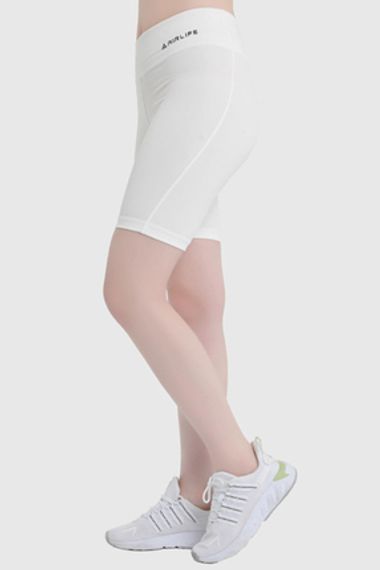 Жіночі шорти для тренувань | Екру, розміри S, M, L, XL, бренд Underwear - фото 3