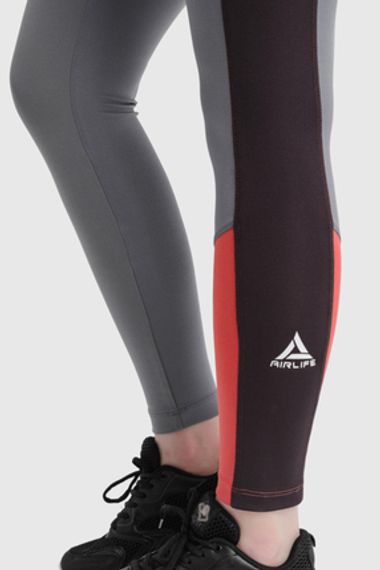 Женские леггинсы Plates | Серые 22020, бренд Underwear, размер S - фото 3