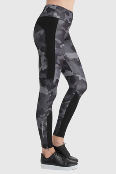 Спортивні легінси для жінок чорного кольору S, M бренду Underwear - фото 5