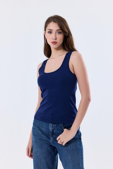 Базова екстра м'яка майка | Світло-синій 27119, бренду Underwear, розміри: XL, L, M - фото 3