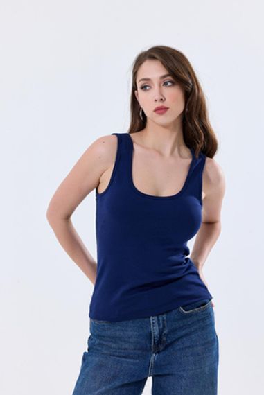 Базова екстра м'яка майка | Світло-синій 27119, бренду Underwear, розміри: XL, L, M - фото 4