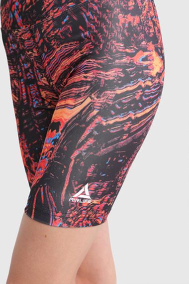 Женские байкерские шорты тайты в красном цвете, размер S, M, L, XL от бренда Underwear - фото 5