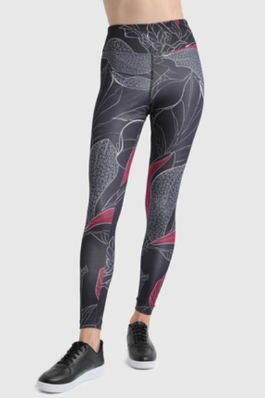 Жіночі спортивні легінси чорного кольору, розміри S, M, L, XL, бренд Underwear - фото 3