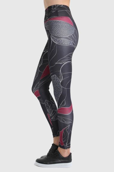 Жіночі спортивні легінси чорного кольору, розміри S, M, L, XL, бренд Underwear - фото 5