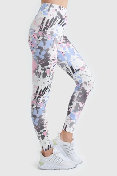 Жіночі спортивні легінси індиго 22029, бренд: Underwear, розмір: S, M, L - фото 4