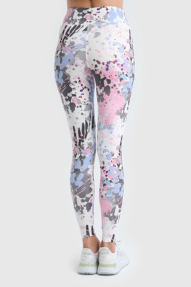 Жіночі спортивні легінси індиго 22029, бренд: Underwear, розмір: S, M, L - фото 5