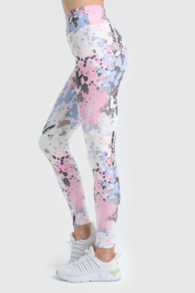 Жіночі спортивні легінси індиго 22029, бренд: Underwear, розмір: S, M, L - фото 3