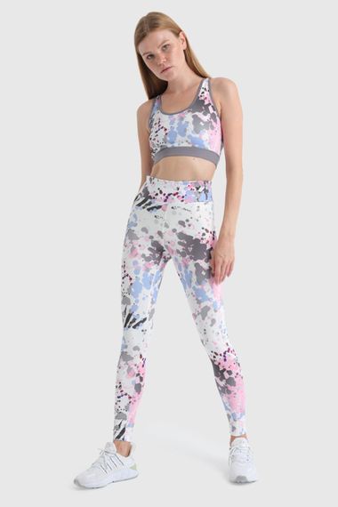 Жіночі спортивні легінси індиго 22029, бренд: Underwear, розмір: S, M, L - фото 1