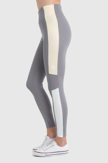 Жіночі еластичні спортивні легінси | Сірий, розмір S, M, L - фото 4