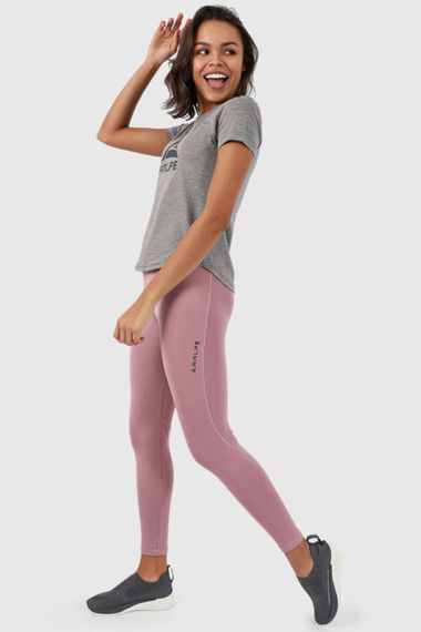 Жіночі ультра тонкі легінси | Рожевий беж | Розміри: XL, L, M - фото 1