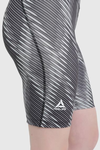 Жіночі спортивні шорти-легінси | Графітовий 17039, бренд: Underwear, розміри: S, M, L, XL - фото 5