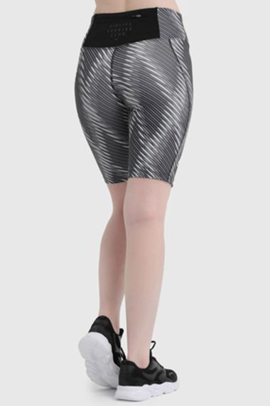 Жіночі спортивні шорти-легінси | Графітовий 17039, бренд: Underwear, розміри: S, M, L, XL - фото 4