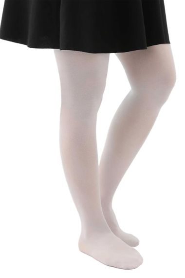 Белые колготки 50 ден для девочек от Underwear, размеры 4-5, 6-8, 9-10, 11-13