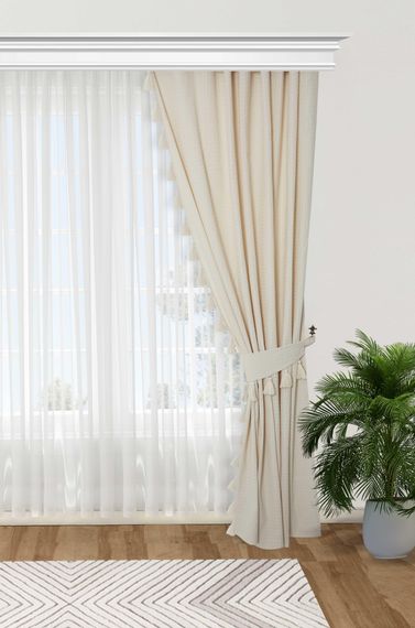 Background Curtain with Tassels on the Edge, Right Side, PR-16SAG - photo 1