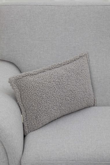 Plain Teddy Fabric Rectangular Throw Pillow Cover,K-308 - photo 3