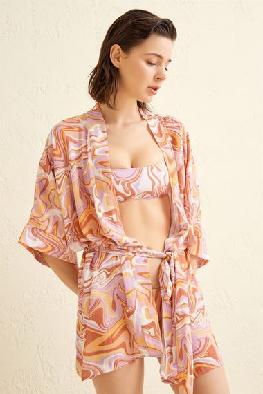 Çok Renkli Kimono - fotoğraf 1