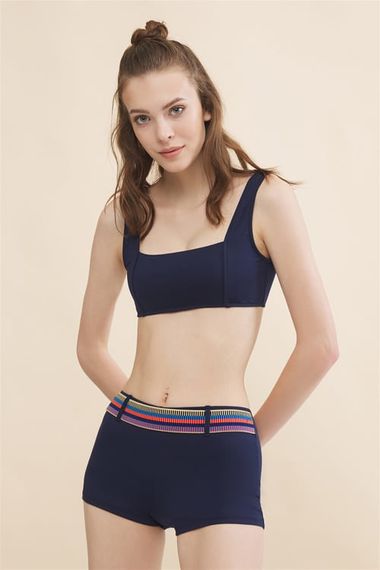 BÜSTİYER ŞORTLU BİKİNİ - photo 1