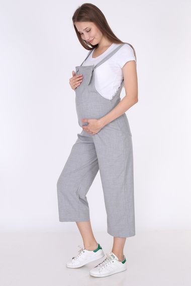 Luvmabelly MYRA6100 - Свободные брюки для беременных серого цвета - фото 2
