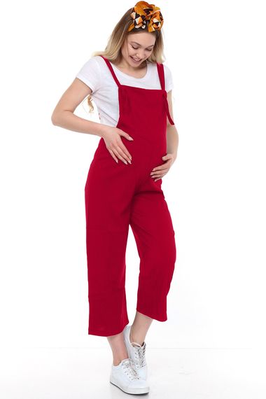 Luvmabelly MYRA6107 - Claret Red Maternity Loose - photo 2