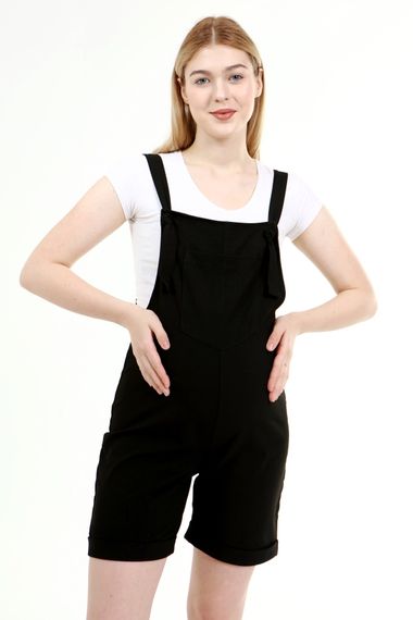 Luvmabelly MYRA6205 - Свободные черные шорты для беременных - фото 4