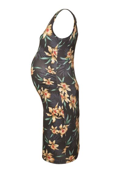 LuvmaBelly Maternity 5006 Floral Maternity Dress