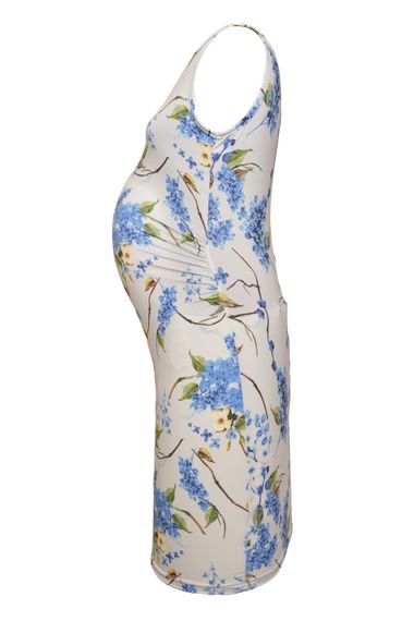 LuvmaBelly Maternity 5002 Floral Maternity Dress