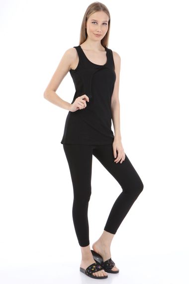 Luvmabelly MYRA1602 Nursing Tank - Black - photo 1