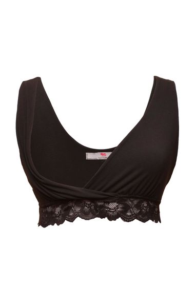 Luvmabelly MYRA1860 - Maternity Nursing Bra - Black