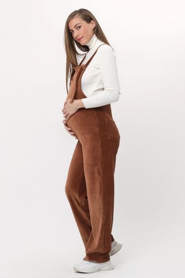 Luvmabelly MYRA6114 - Camel Velvet Maternity Loose - photo 3