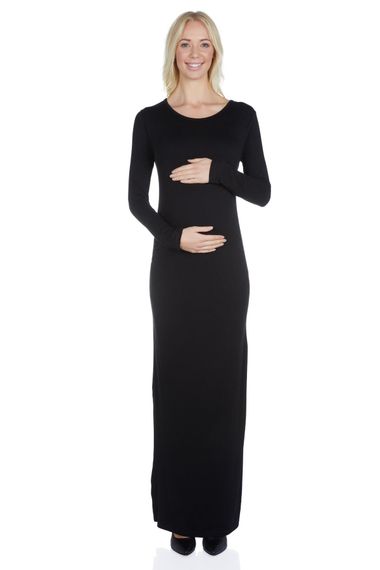 LuvmaBelly 5320 Cotton Long Maternity Dress - photo 1