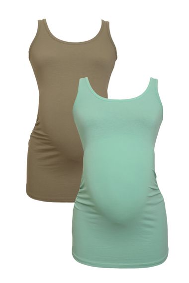 LuvmaBelly MYRA1003_1005 Pregnant singlet set