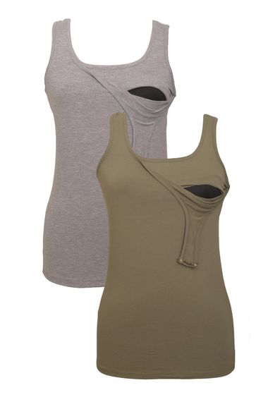 LuvmaBelly MYRA1501_1506 Breastfeeding singlet set