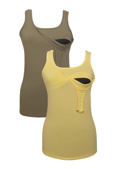 LuvmaBelly MYRA1506_1509 Breastfeeding singlet set
