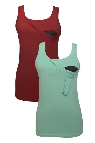 LuvmaBelly MYRA1505_1508 Breastfeeding singlet set