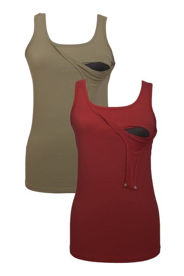 LuvmaBelly MYRA1505_1506 Breastfeeding singlet set