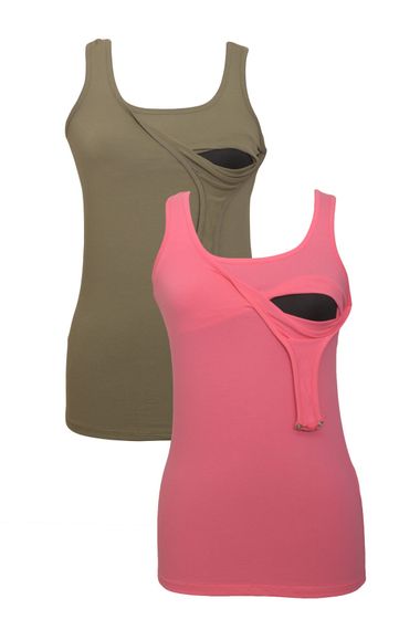 LuvmaBelly MYRA1506_1507 Breastfeeding singlet set