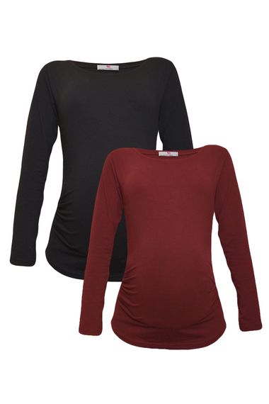 LuvmaBelly MYRA2301_2303 Hamile tshirt seti