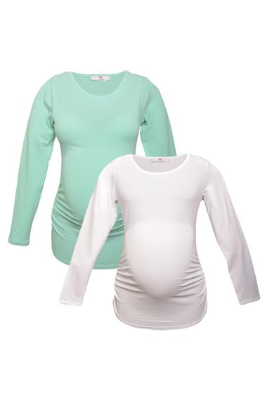 LuvmaBelly MYRA2306_2308 Hamile tshirt seti