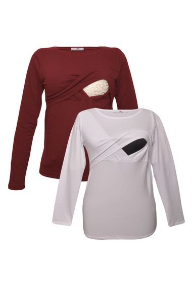 LuvmaBelly MYRA2703_2708 Breastfeeding tshirt set