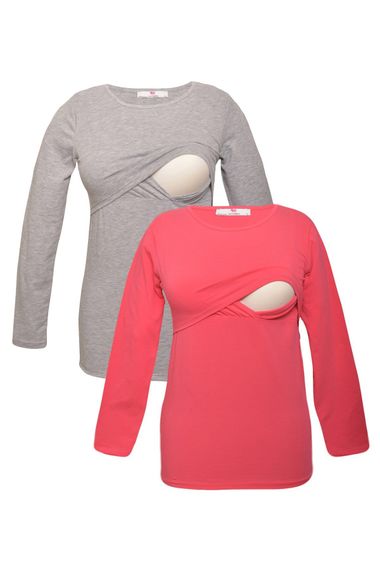 LuvmaBelly MYRB2704_2705 Breastfeeding tshirt set