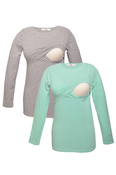 LuvmaBelly MYRB2704_2706 Breastfeeding tshirt set